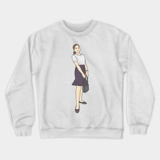 Sweet Lady Crewneck Sweatshirt by crissbahari